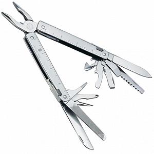 Мультитул Victorinox с инструментами в кожаном чехле (3.0323.L) - Фото 1