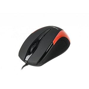 Мишка Maxxter Mc-401-R Black/Red USB (Mc-401-R) - Фото 1