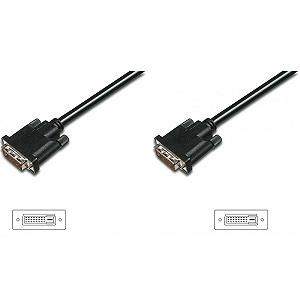 Кабель мультимедійний ASSMANN DVI to DVI 24+1pin, 3.0m (AK-320108-030-S) - Фото 1