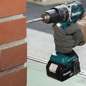 Шуруповерты Makita дрель-шуруповерт с ударом LXT, 18В, 3Аг х 2шт, DC1 (DHP484RFE) mp.test-s.org.ua - Фото 1