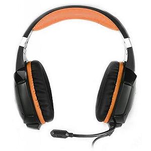 Навушники REAL-EL GDX-7700 SURROUND 7.1 black-orange (EL124100016) mp.test-s.org.ua - Фото 1