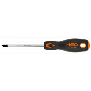Викрутка Neo крестовая PZ1 x 100 мм , CrMo (04-032) - Фото 1