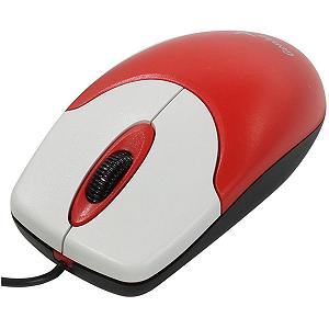 Мишка Genius NS-120 USB Red (31010235101) - Фото 1