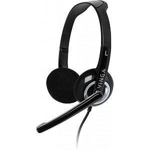 Навушники Vinga HSU60 USB Black (HSU60BK) - Фото 1