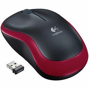 Мишка Logitech M185 red (910-002240) - Фото 1