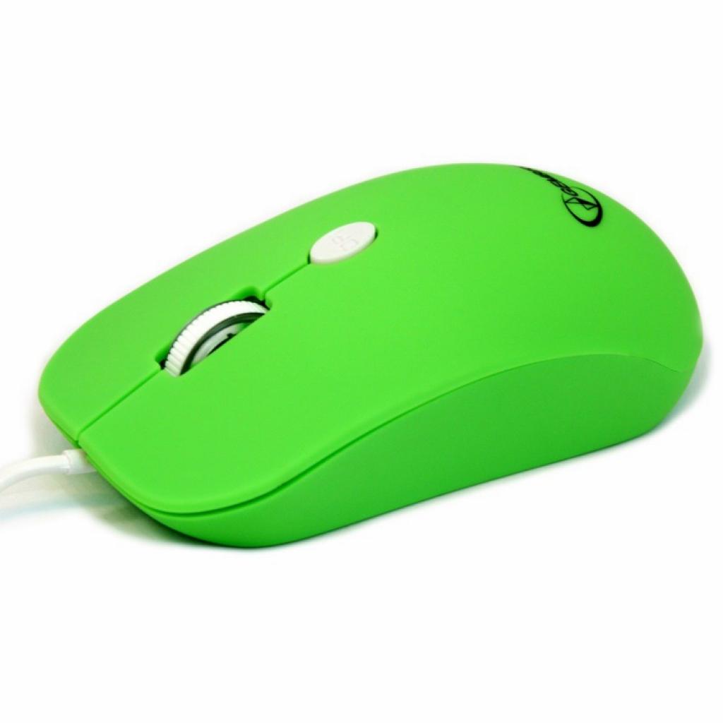 Мишка Gembird MUS-102-G 1600dpi USB green (MUS-102-G), фото №1
