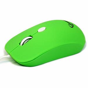 Мишка Gembird MUS-102-G 1600dpi USB green (MUS-102-G) - Фото 1