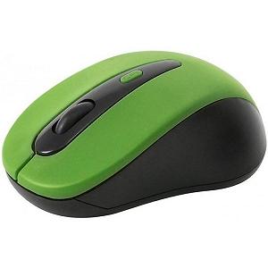 Мишка Omega Wireless OM-416 black/green (OM0416WBG) - Фото 1
