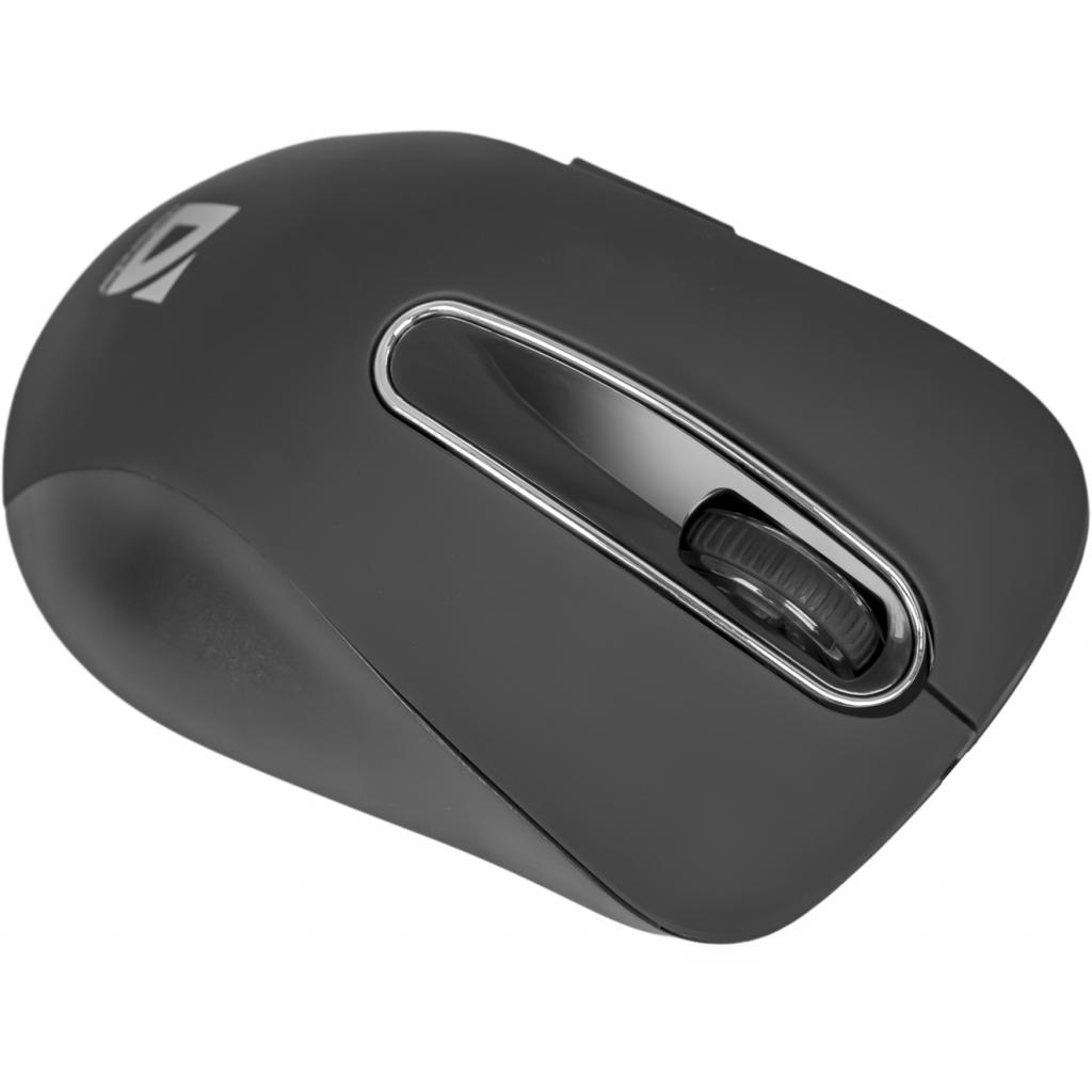 Мишка Defender Datum MM-075 Black (52075), фото №3