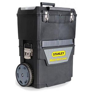 Ящик для інструментів Stanley Mobile Work Center 2 in 1 с колесами (47x30x63) (1-93-968) - Фото 1
