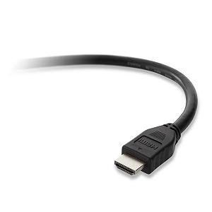 Кабель мультимедійний Belkin HDMI to HDMI  1.5m High Speed w/Ethernet (F3Y017BT1.5MBLK)