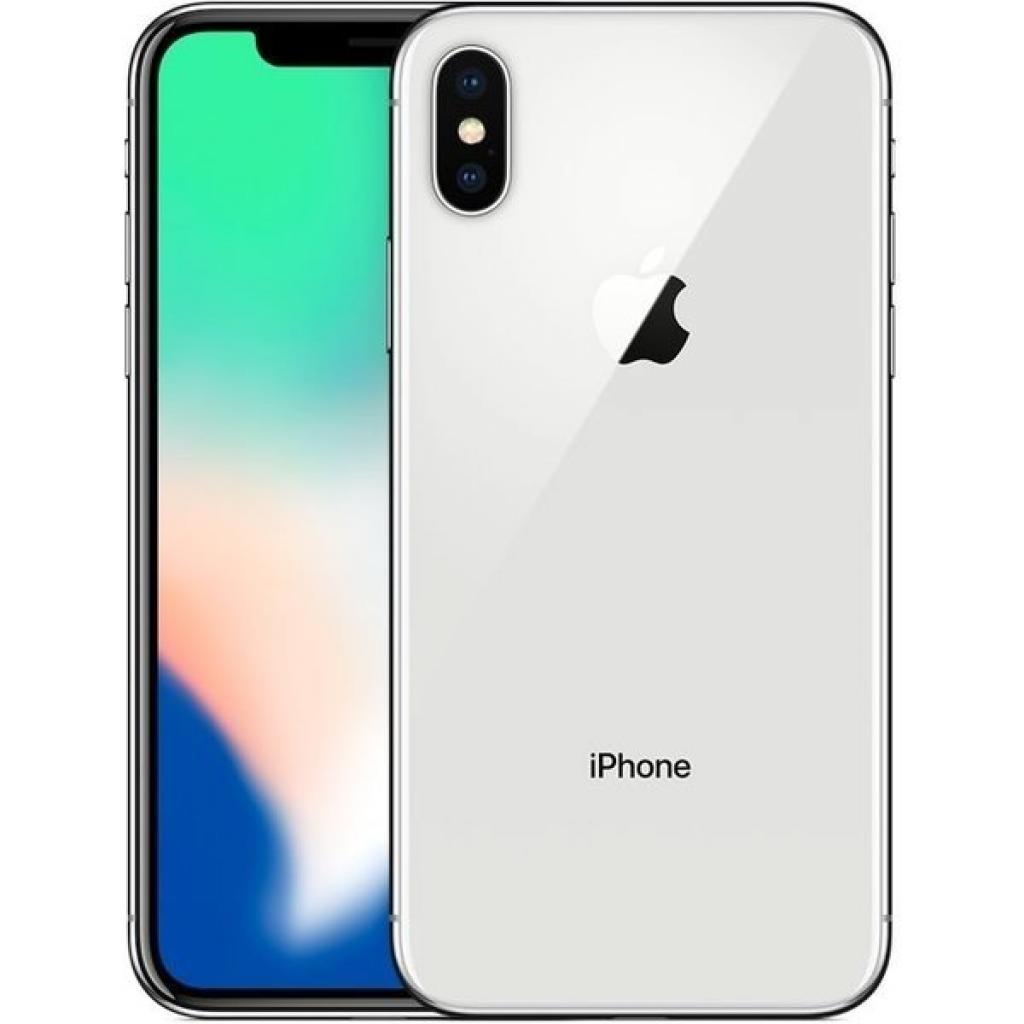 Смартфон Apple iPhone X 256Gb Silver (MQAG2FS/A), фото №6