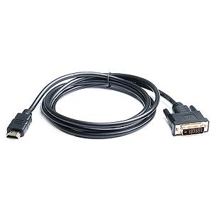 Кабель мультимедийный REAL-EL HDMI to DVI 1.8m (EL123500013) - Фото 1