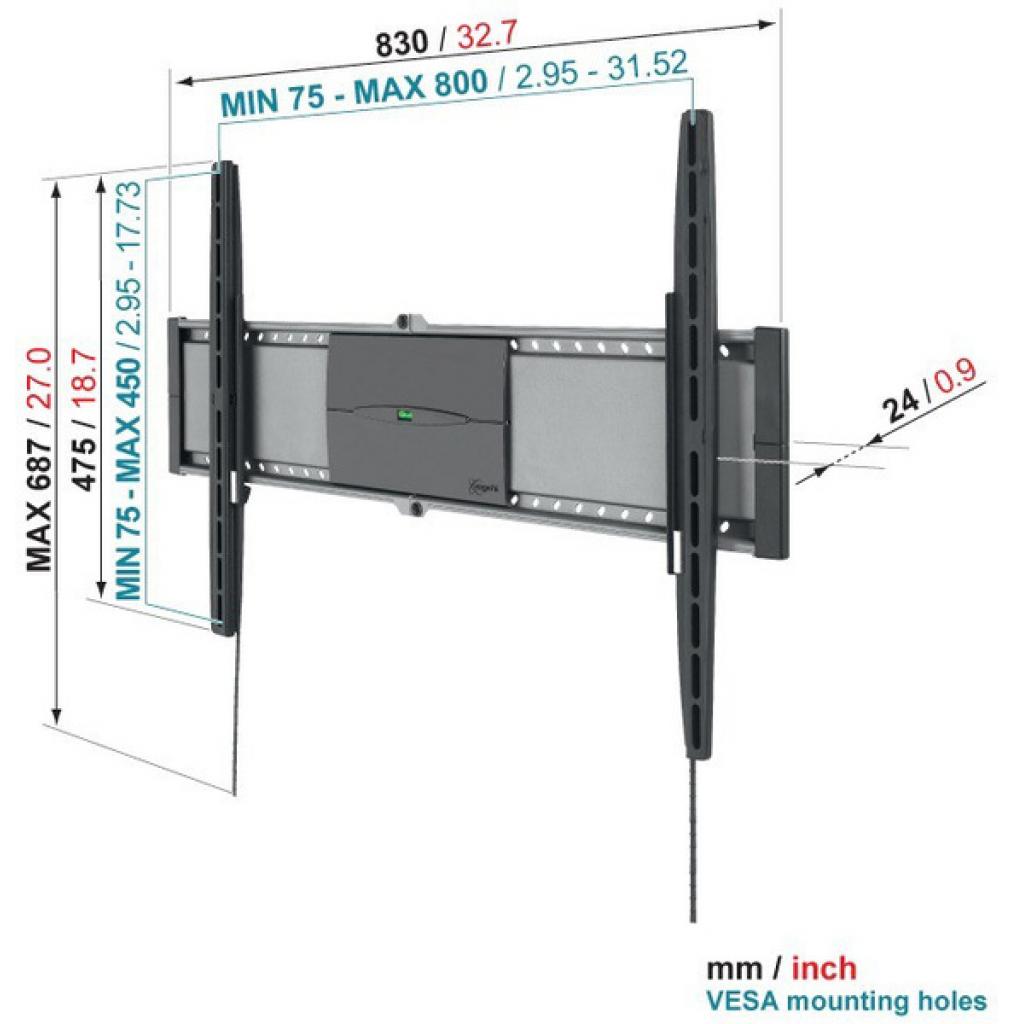 Кронштейн VOGELS EFW 8305 Black (EFW8305), фото №2