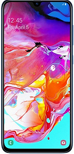 Смартфон Samsung Galaxy A70 6/128GB Blue (SM-A705FZBUSEK) - Фото 1