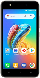 Смартфон Tecno F2 LTE 1/8GB Champagne Gold (4895180733727) - Фото 1