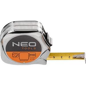 Рулетка Neo стальная лента 5 м x 19 мм (67-145) - Фото 1