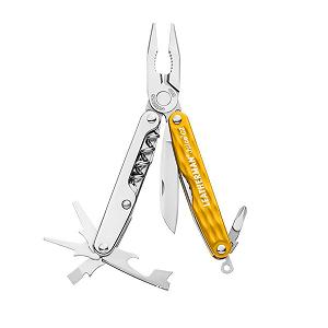 Мультитул Leatherman Juice C2- SUNRISE YELLOW, кожаный чехол (831979) - Фото 1
