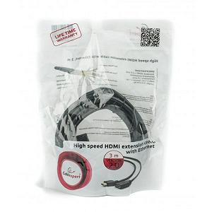 Кабель мультимедійний Cablexpert HDMI male to female 3.0m (CC-HDMI4X-10) mp.test-s.org.ua - Фото 1