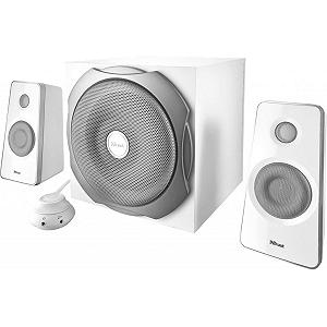 Акустична система Trust Tytan 2.1 Subwoofer Speaker Set - white (18789) - Фото 1