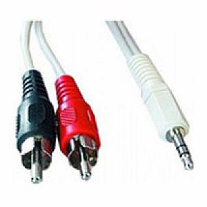 Кабель мультимедійний Cablexpert Jack 3.5mm папа/2RCA папа (CCA-458) - Фото 1