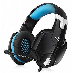 Навушники REAL-EL GDX-7500 black-blue (EL124100015) - Фото 1