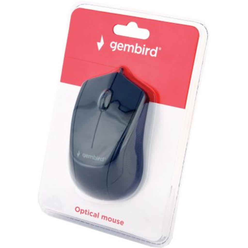 Мишка Gembird MUS-3B-02 Black USB (MUS-3B-02), фото №4