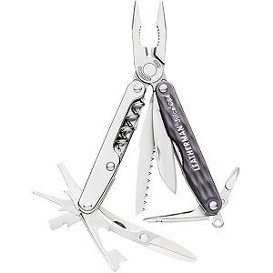 Мультитул Leatherman Juice CS4- GRANITE GRAY с кожаным чехлом (831987) - Фото 1