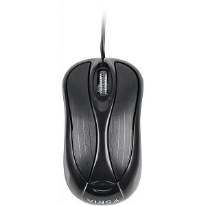 Мышь Vinga MS601BK Black USB (MS601BK) - Фото 1