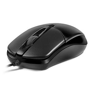 Мишка REAL-EL RM-211 USB black (RM-211) - Фото 1