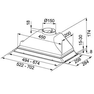 Кухонные вытяжки Franke FBI 522H XS (FBI 522H XS) mp.test-s.org.ua - Фото 1