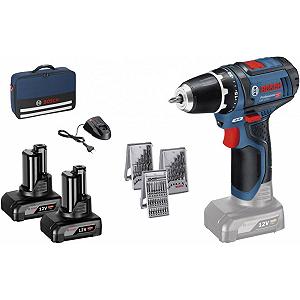 Шурупокрут BOSCH PT аккумуляторный GSR 12V-15 (2Ah & 4Ah)+сверла (0.615.990.G6L) mp.test-s.org.ua - Фото 1