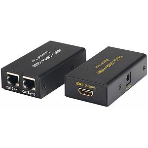 Кабель мультимедійний Value HDMI via UTP up to 30 m (S0624) - Фото 1