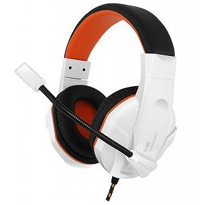 Навушники GEMIX N20 White-Black-Orange Gaming (04300108) - Фото 1