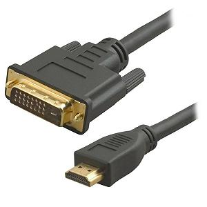 Кабель мультимедійний Cablexpert HDMI to DVI 18+1pin M, 3.0m (CC-HDMI-DVI-10) - Фото 1