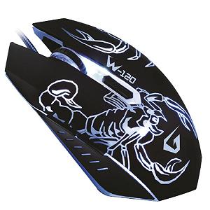 Компьютерная мышь GEMIX W-120 USB Black (W-120) - Фото 1