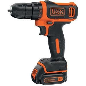 Шуруповерты BLACK&DECKER BDCDD12, 10.8V, 26Нм, Li-Ion (BDCDD12) - Фото 1