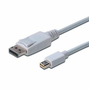 Кабель мультимедийный Digitus miniDisplayPort to DisplayPort 1.0m (AK-340102-010-W)