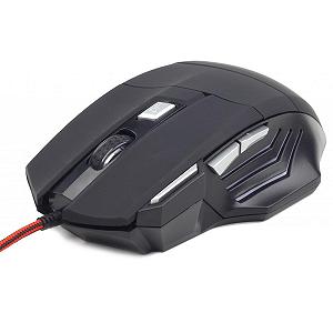 Мишка Gembird MUSG-02 USB Black (MUSG-02) - Фото 1