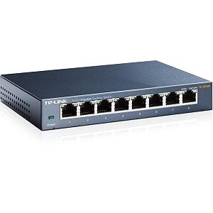 Комутатор TP-LINK TL-SG108 (TL-SG108) mp.test-s.org.ua - Фото 1
