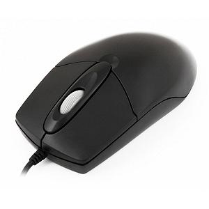 Мишка A4Tech OP-720 Black-USB (OP-720) - Фото 1