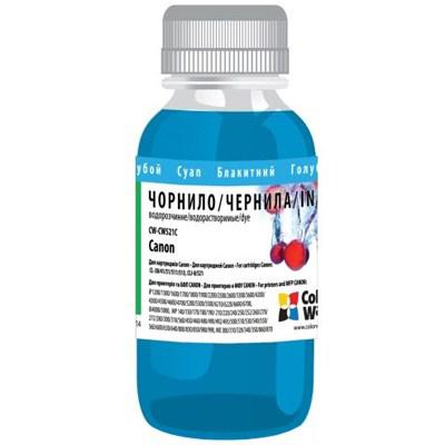 Чернила Colorway Canon CL-41/38/411/511/CLI-8/426/521 Cyan (CW-CW521C01), фото №1