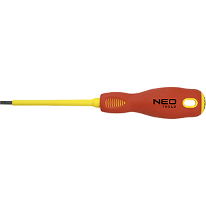 Викрутка Neo крестовая  PZ1 x 80  мм, (1000 В) CrMo (04-062) - Фото 1