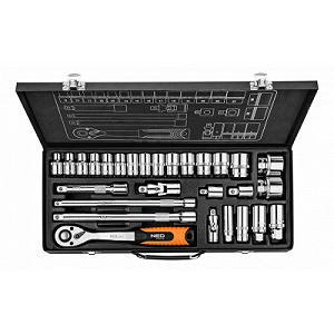 Набір інструментів NEO tools сменных головок 1/2 ", 3/8" 28 шт. (08-677) - Фото 1