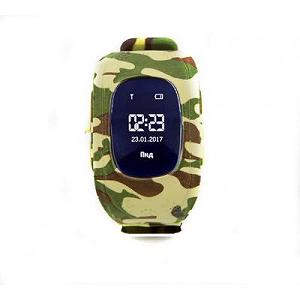 Дитячий смарт-годинник GoGPS ME K50 Хаки (K50KK) - Фото 1