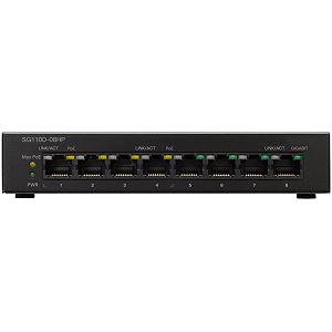 Комутатор Cisco SG110D-08HP-EU (SG110D-08HP-EU) - Фото 1