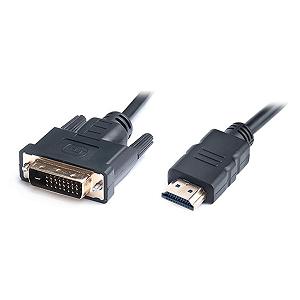 Кабель мультимедийный REAL-EL HDMI to DVI 1.8m (EL123500013) mp.test-s.org.ua - Фото 1