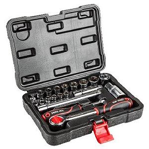 Наборы инструментов Top Tools сменных головок 1/4", 3/8" 20 ед. (38D520) - Фото 1