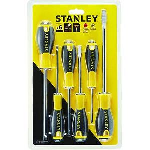Наборы инструментов Stanley отверток ESSENTIAL 6шт. (STHT0-60209) (STHT0-60209) mp.test-s.org.ua - Фото 1