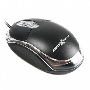 Компьютерная мышь Maxxter Mc-107 USB Black (Mc-107) mp.test-s.org.ua - Фото 1